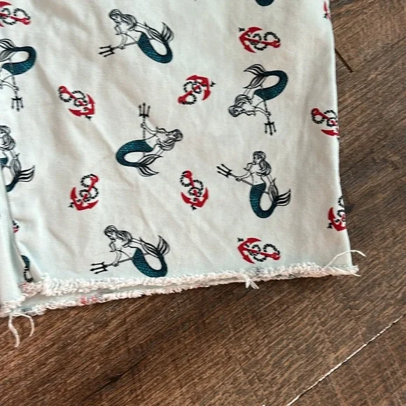 Hawkings McGill cut-off topless mermaid print Men’s chino shorts Size 30 - Picture 6 of 8